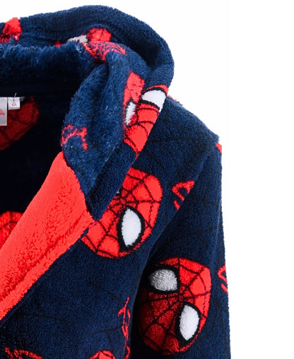 Spider-Man Bademantel mit Kapuze