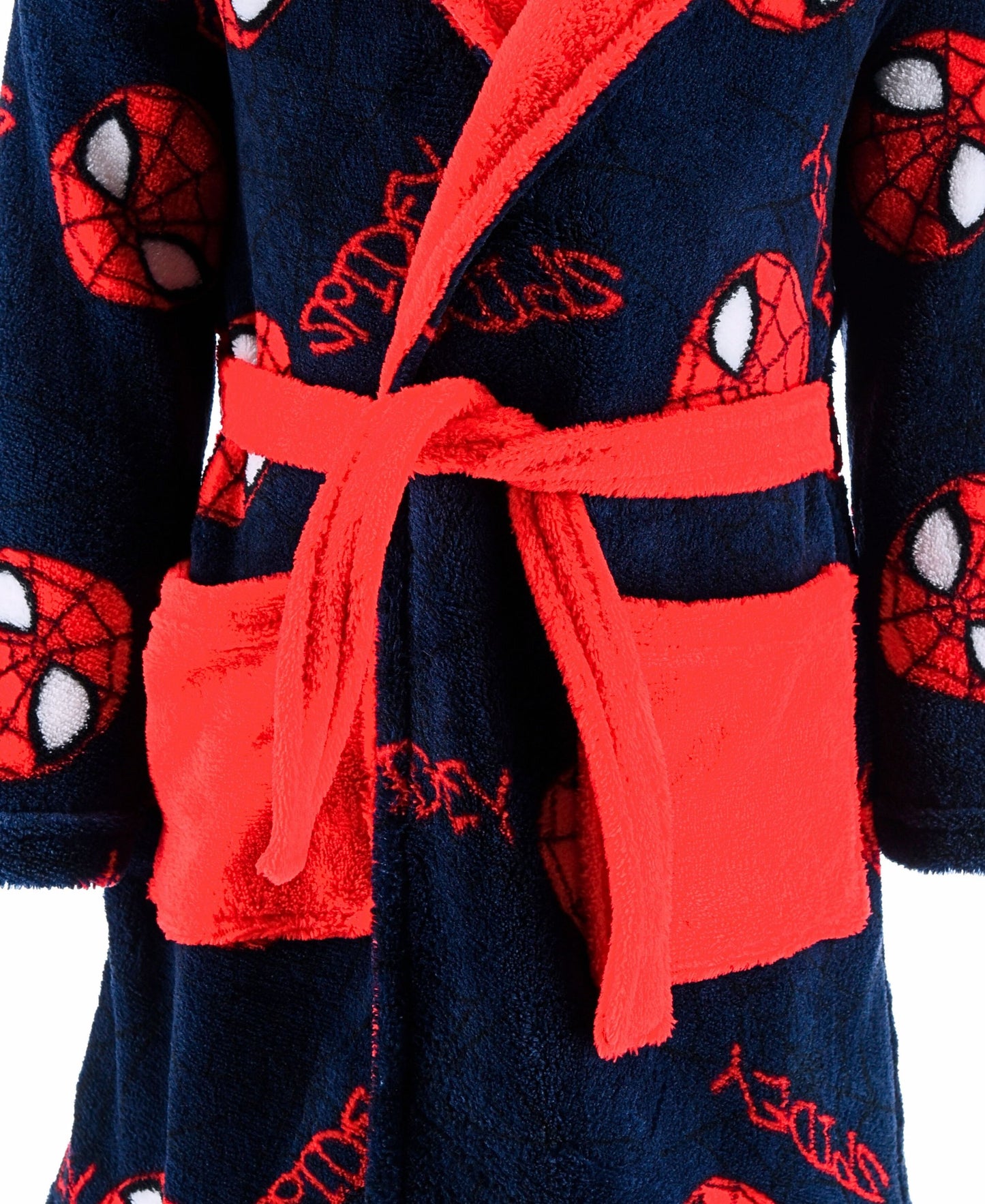 Spider-Man Bademantel mit Kapuze