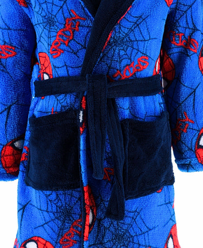 Spider-Man Bademantel mit Kapuze
