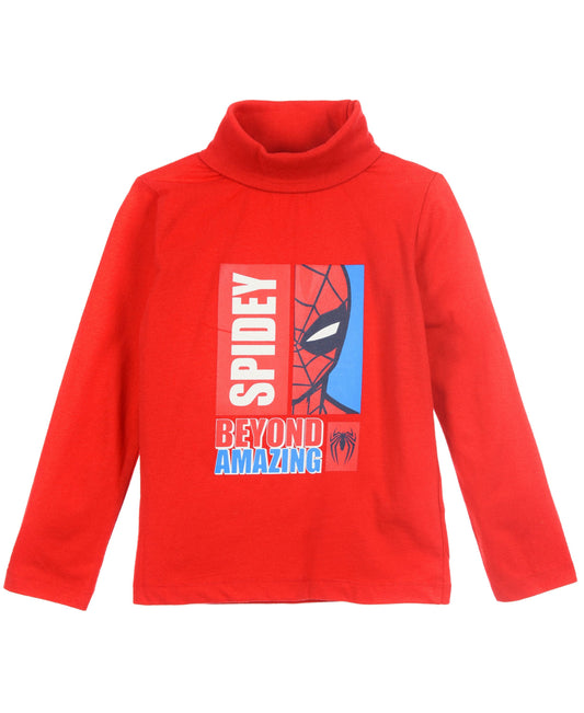 Langarmshirt Spidey mit Rollkragen für Jungen
