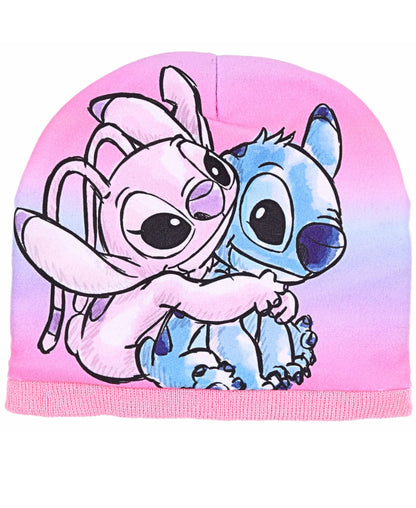 Stitch Winter Mütze Set 3-teilig für Mädchen