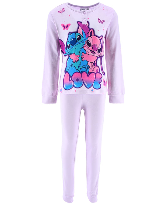 Schlafanzug Stitch & Angel  für Mädchen