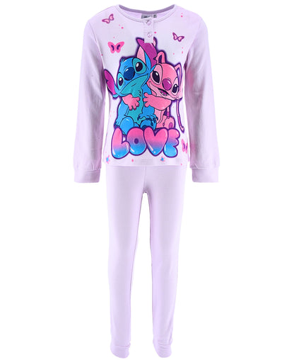 Schlafanzug Stitch & Angel  für Mädchen