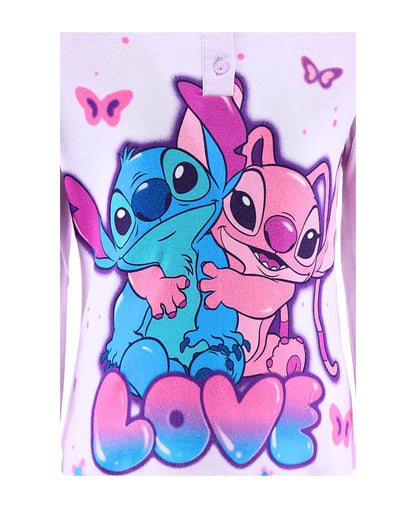 Schlafanzug Stitch & Angel  für Mädchen