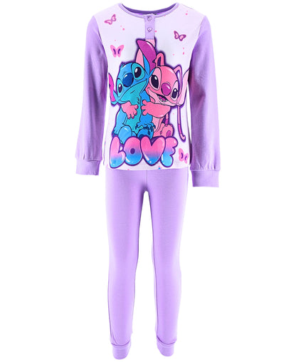 Schlafanzug Stitch & Angel  für Mädchen