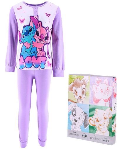 Schlafanzug Stitch & Angel  für Mädchen