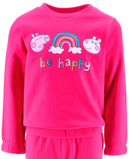 Peppa Pig 2tlg. Outfit Sweatshirt & Hose