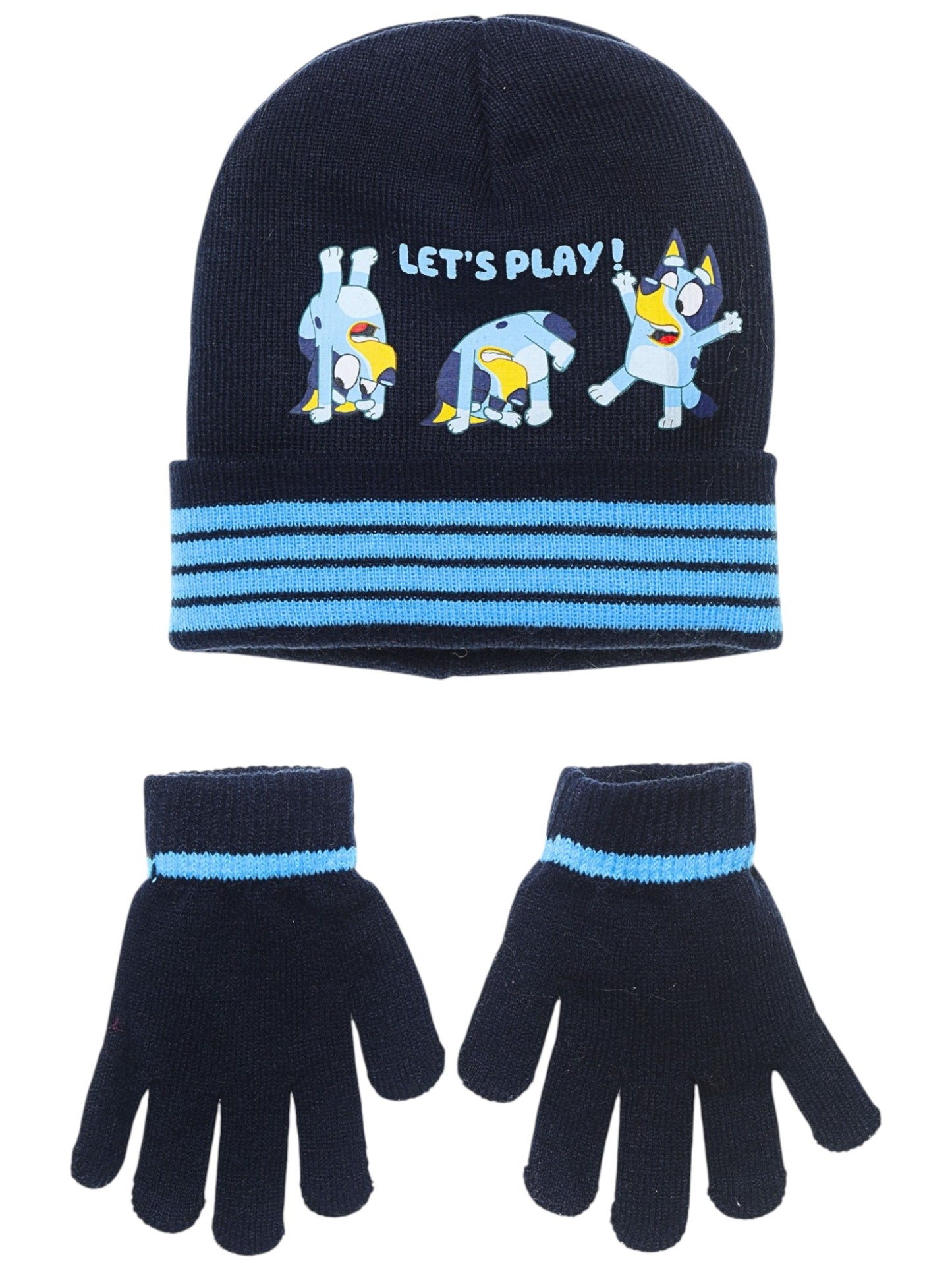 Bluey Winter Mütze Set