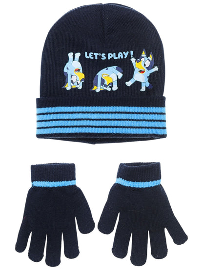Bluey Winter Mütze Set