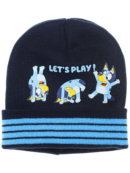 Bluey Winter Mütze Set