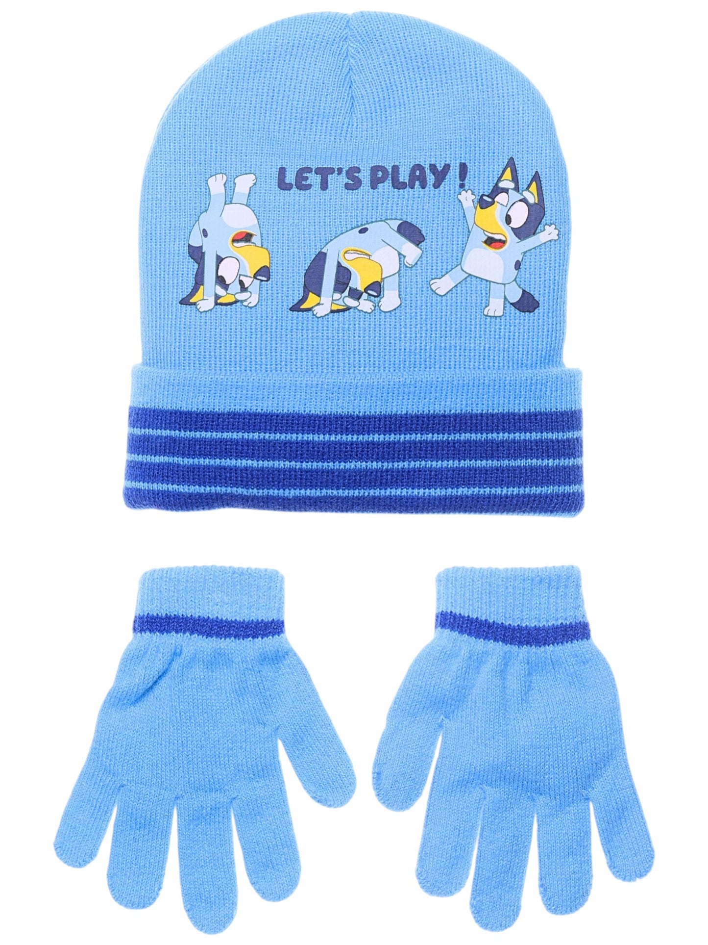 Bluey Winter Mütze Set