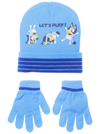 Bluey Winter Mütze Set