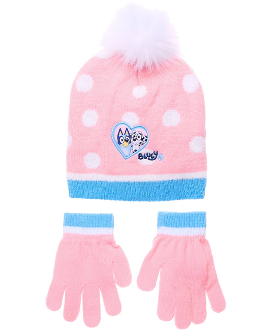 Bluey Winter Mütze Set 2-teilig