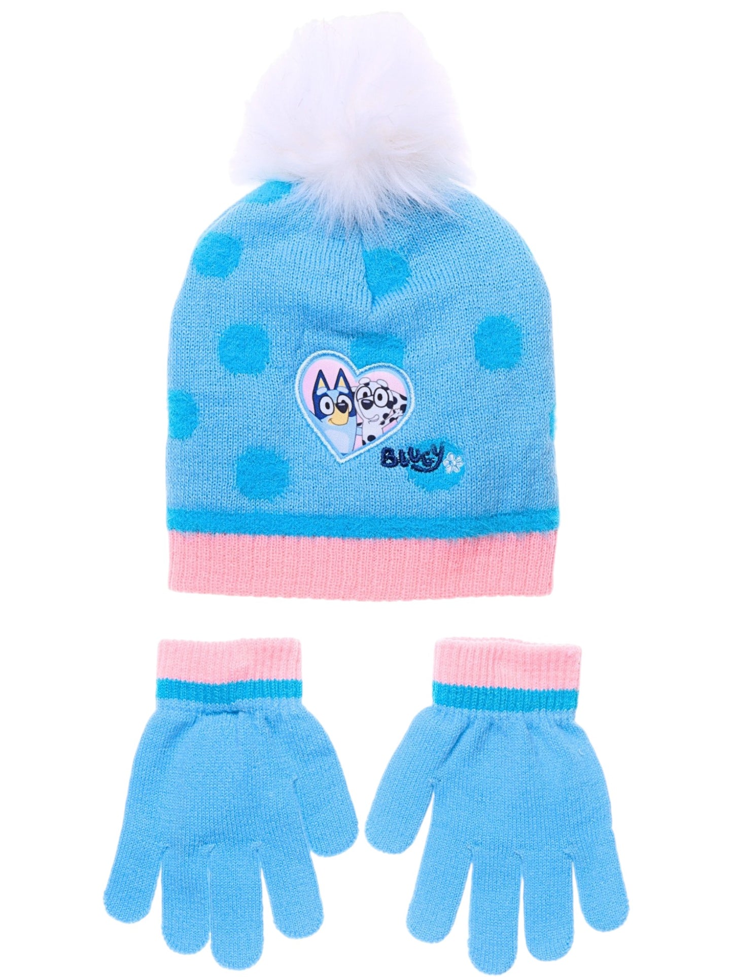 Bluey Winter Mütze Set