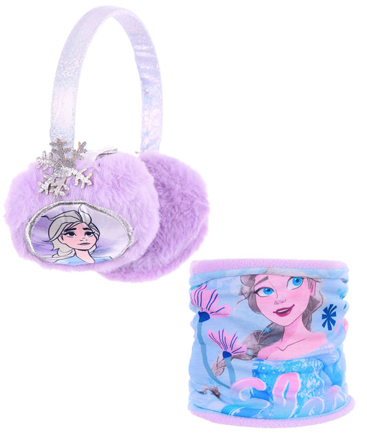 Disney Frozen 2-er Set Ohrenwärmer mit Schal