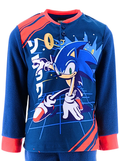 Schlafanzug Fleece Sonic The Hedgehog