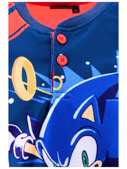 Schlafanzug Fleece Sonic The Hedgehog
