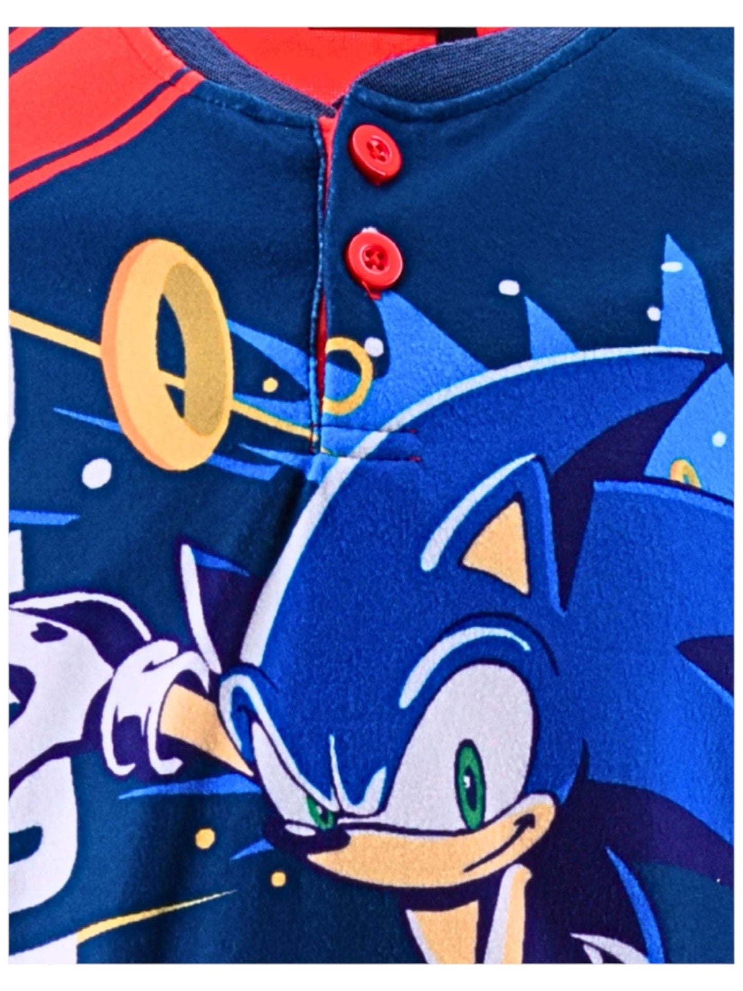 Schlafanzug Fleece Sonic The Hedgehog