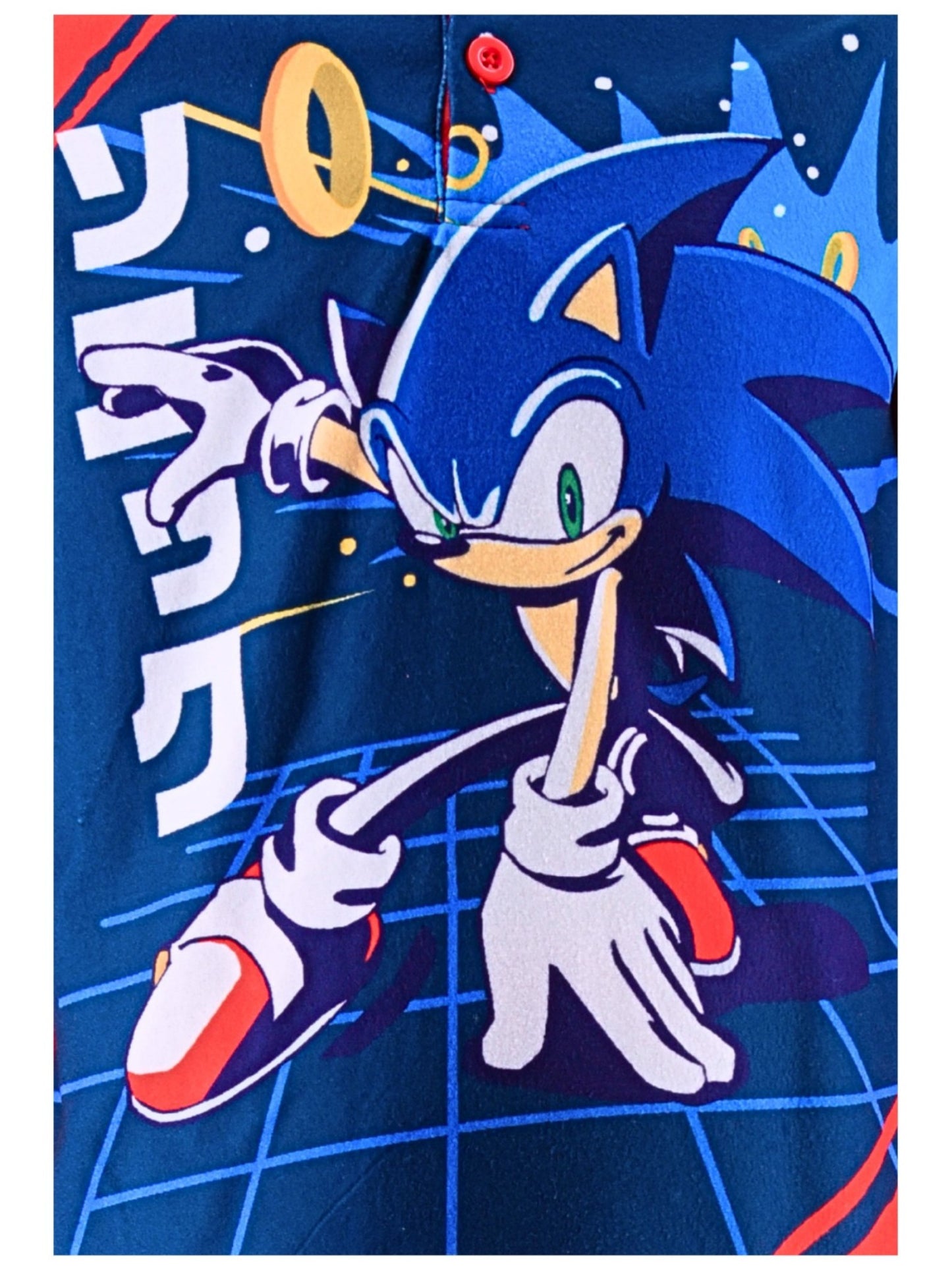 Schlafanzug Fleece Sonic The Hedgehog