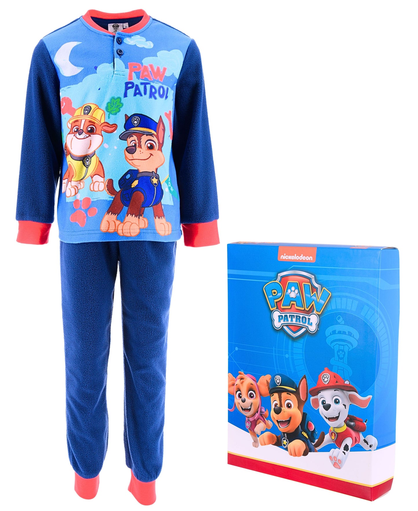 Schlafanzug Fleece Paw Patrol