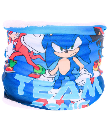 Mütze Set 2-teilig mit Schal Sonic The Hedgehog