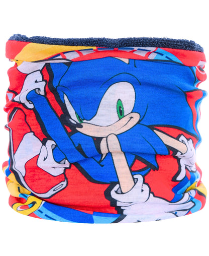 Mütze Set 2-teilig mit Schal Sonic The Hedgehog