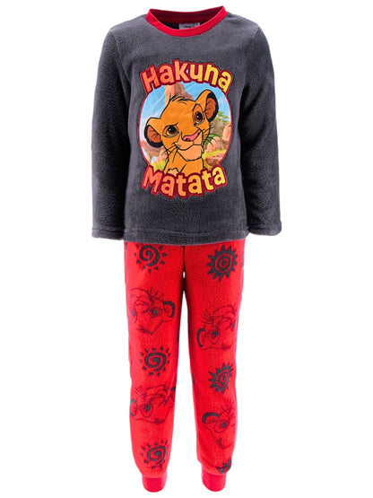Schlafanzug Fleece König der Löwen