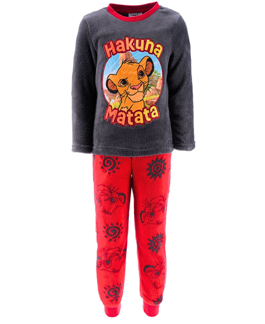 Schlafanzug Fleece König der Löwen