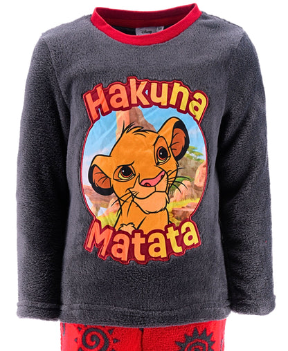 Schlafanzug Fleece König der Löwen