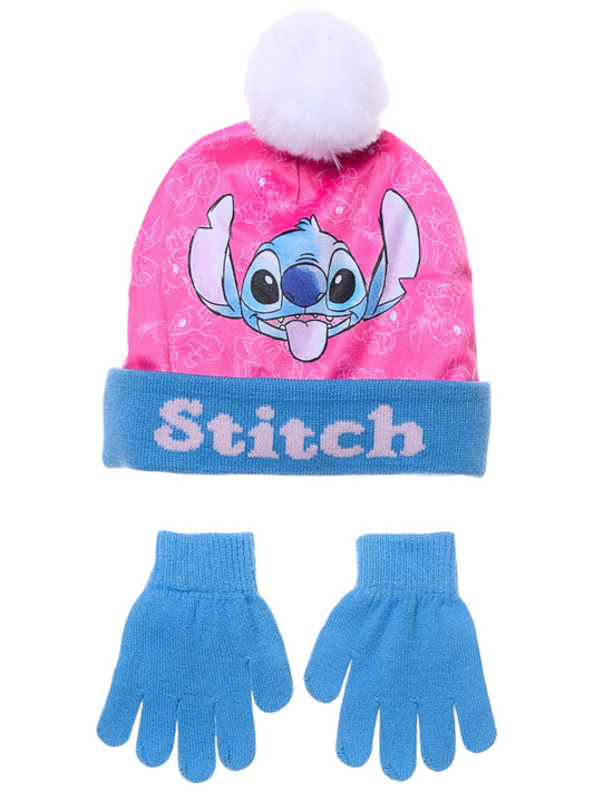 Stitch Winter Mütze Set