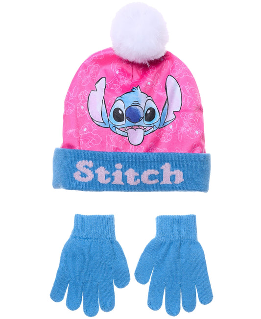 Stitch Winter Mütze Set 2-teilig