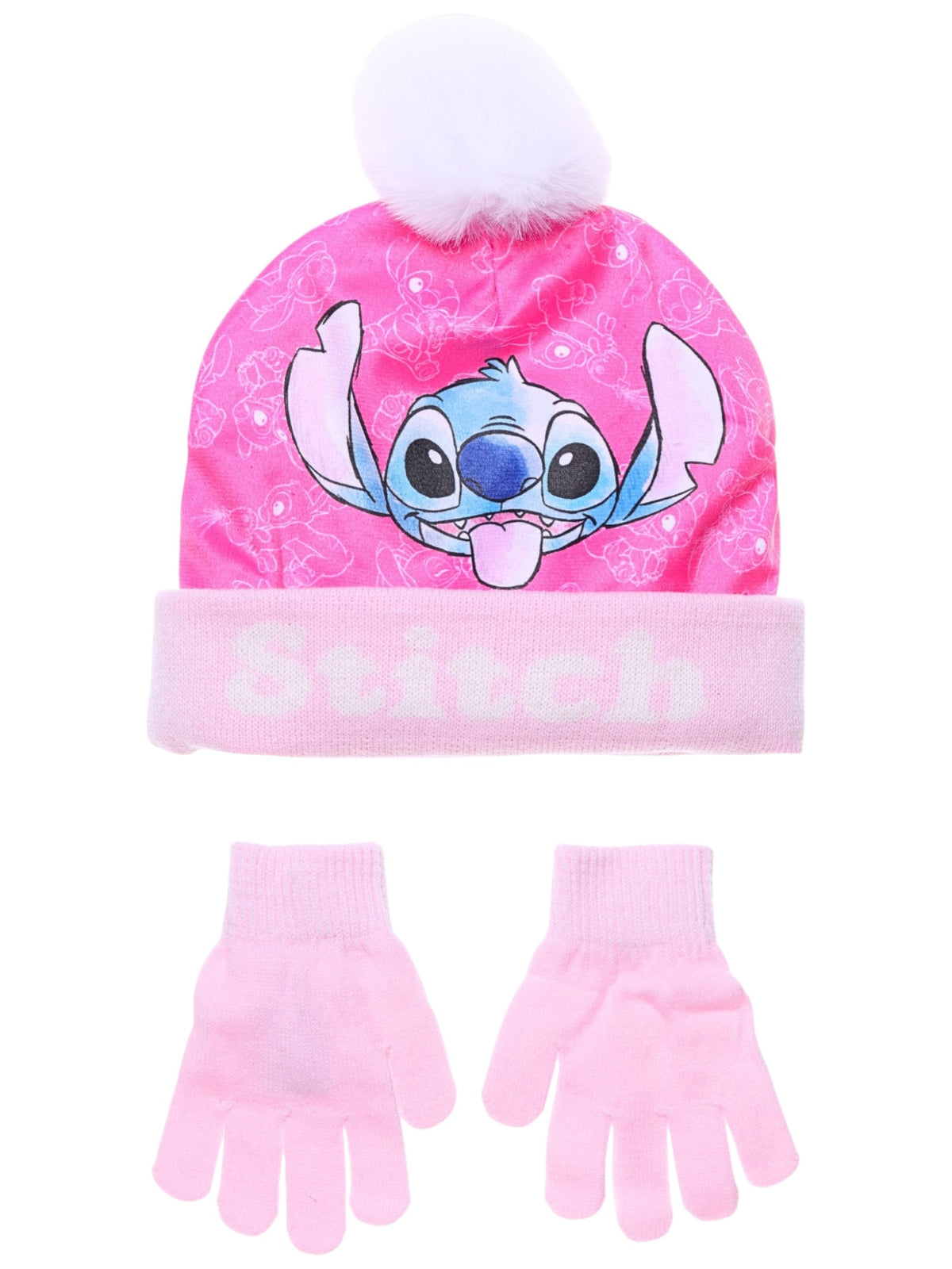 Stitch Winter Mütze Set
