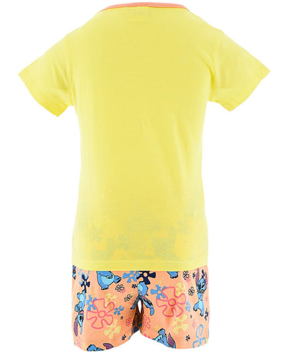 Schlafanzug kurz Lilo & Stitch - Shorty für Mädchen