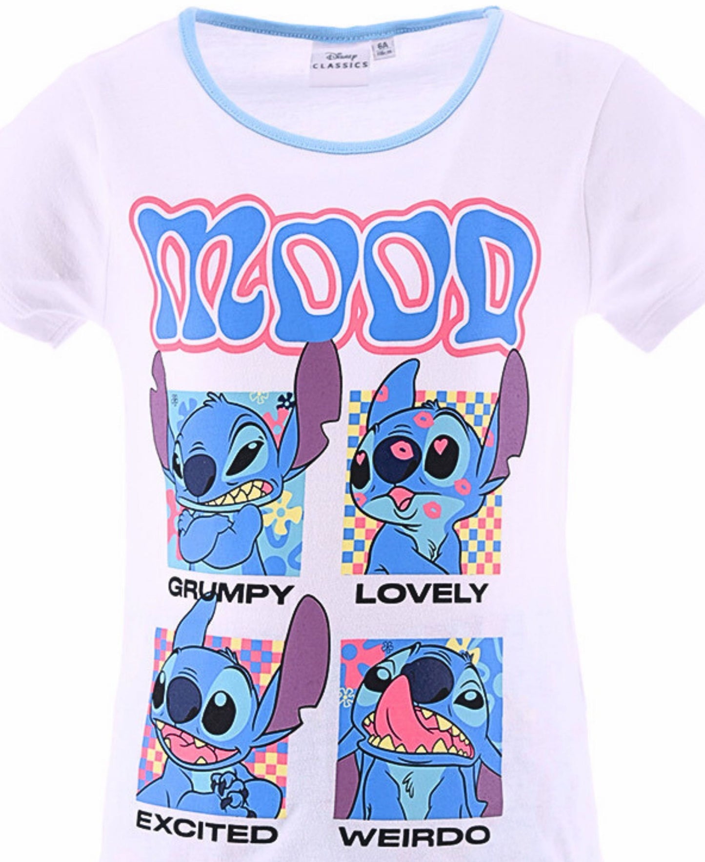 Schlafanzug kurz Lilo & Stitch - Shorty für Mädchen