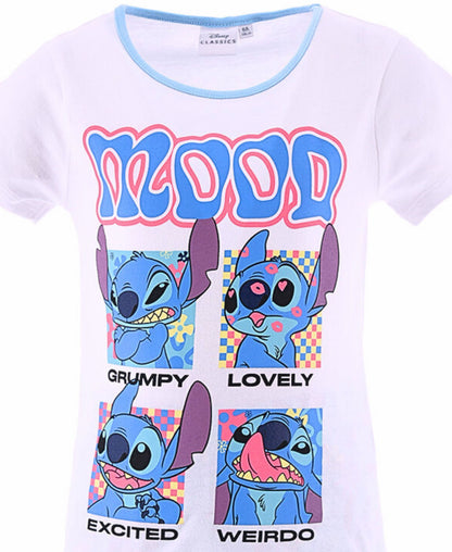 Schlafanzug kurz Lilo & Stitch - Shorty für Mädchen