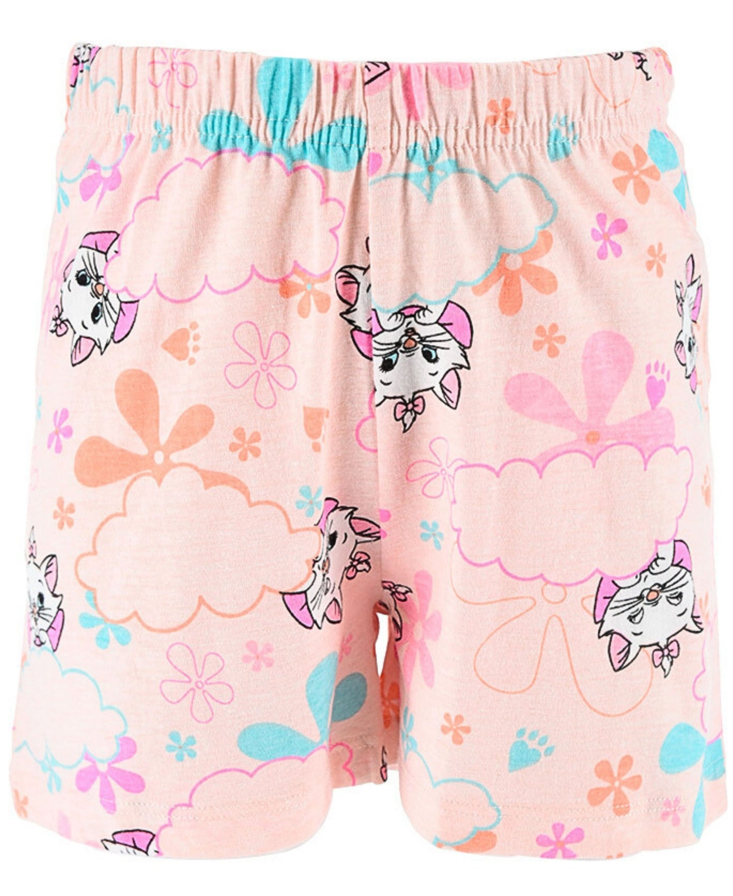 Schlafanzug kurz Disney Aristocats Marie mit Glitzerdetails