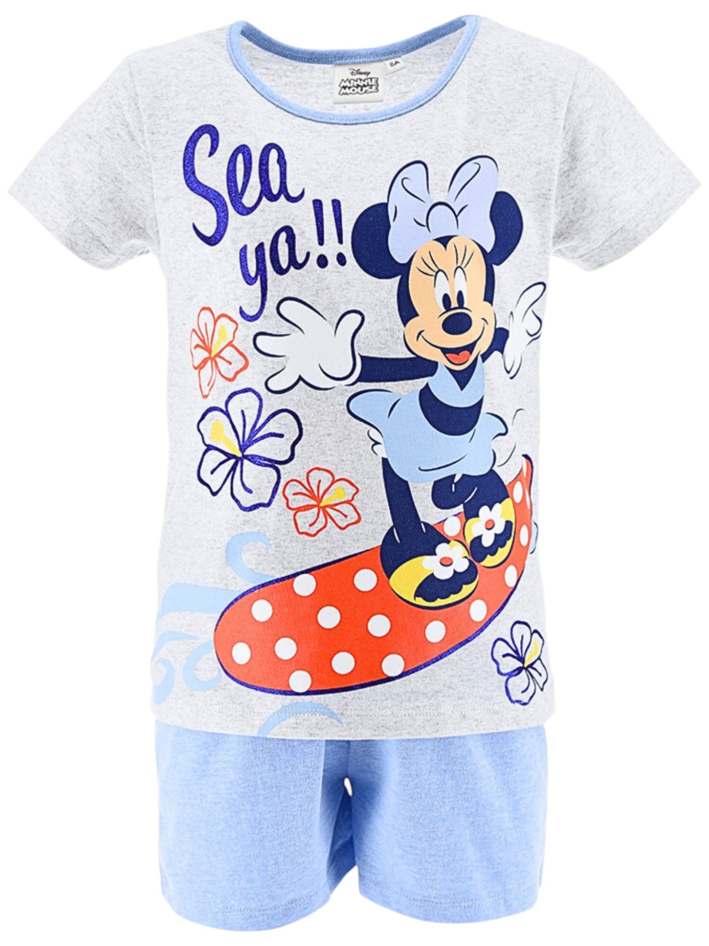 Schlafanzug kurz Minnie Mouse