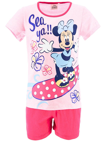 Schlafanzug kurz Minnie Mouse