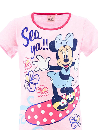 Schlafanzug kurz Minnie Mouse