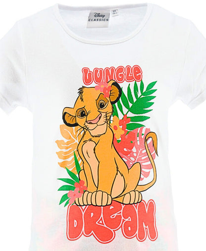 Disney König der Löwen Shorty - Schlafanzug für Mädchen
