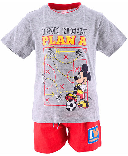 Mickey Mouse Set T-Shirt & Shorts für Jungen