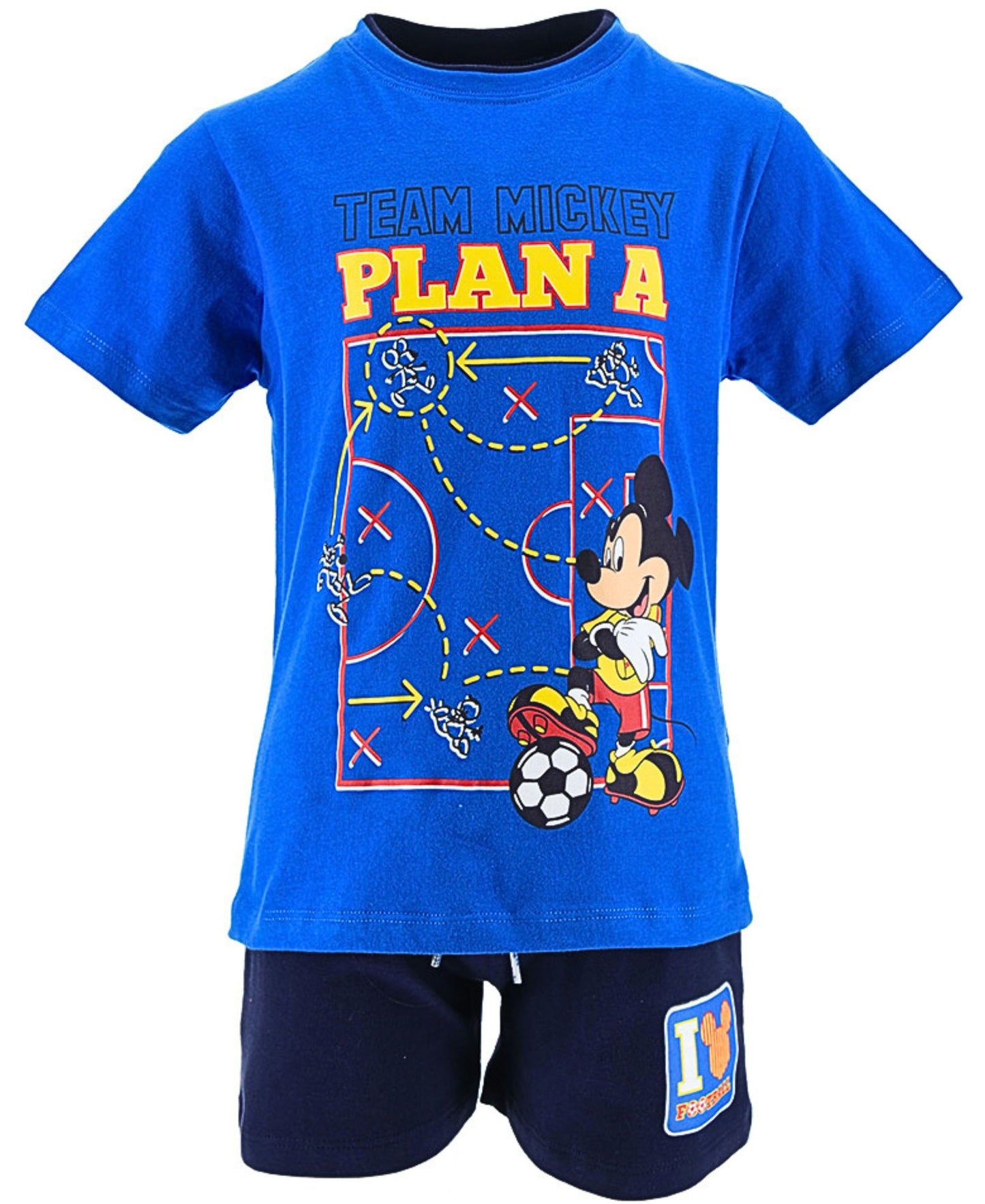 Mickey Mouse Set T-Shirt & Shorts für Jungen