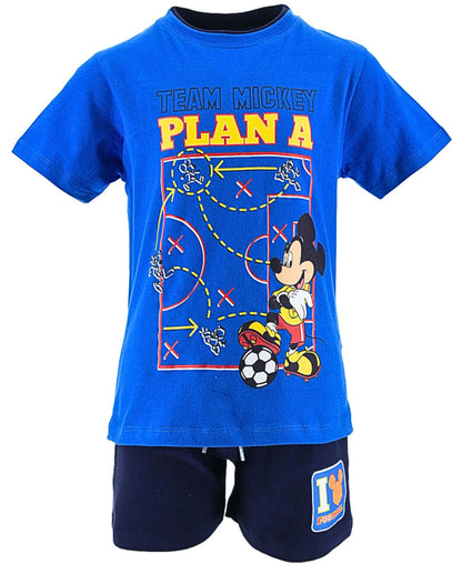 Mickey Mouse Set T-Shirt & Shorts für Jungen