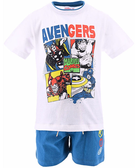 Avengers Set T-Shirt & Shorts für Jungen