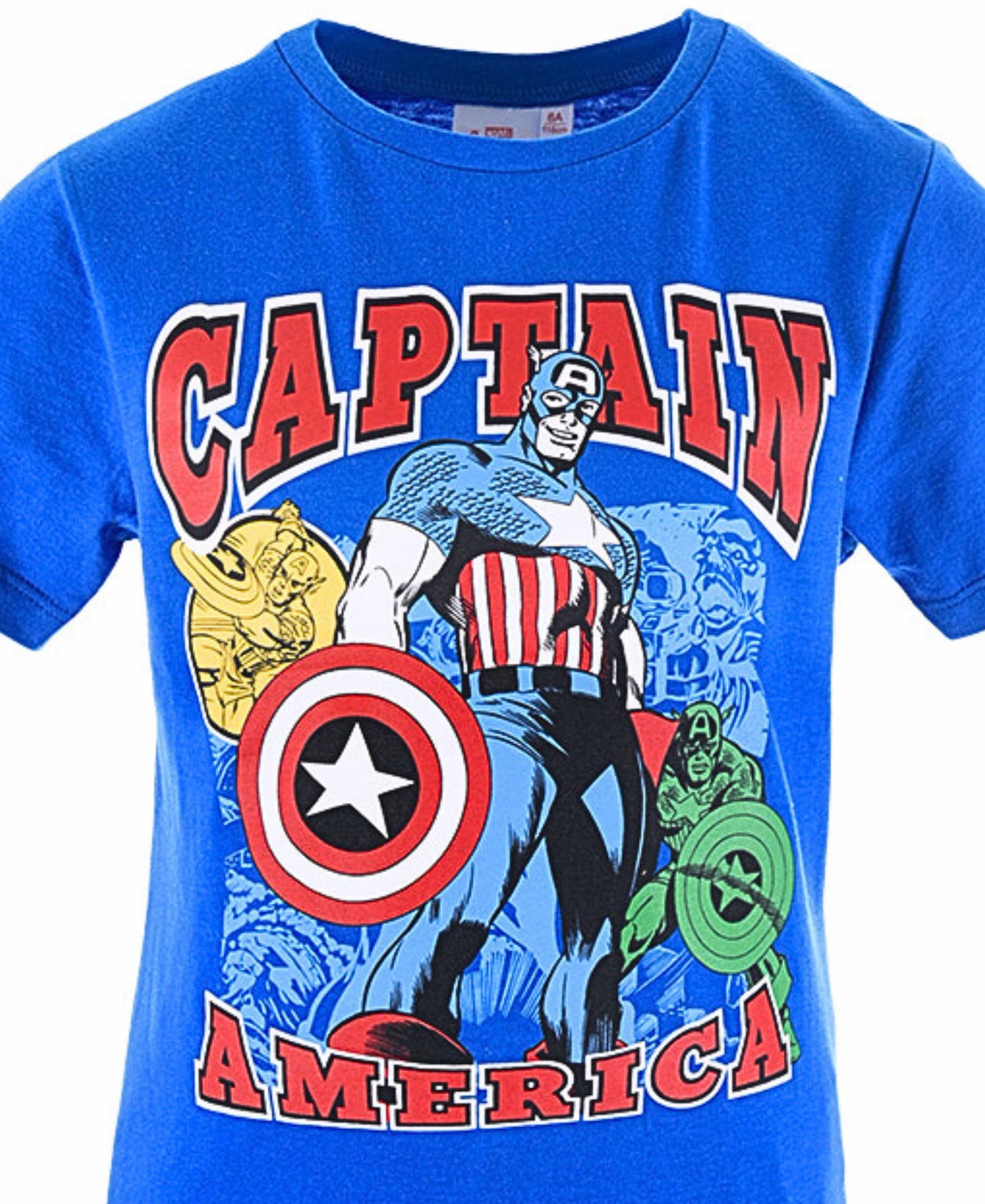 Captain America Set T-Shirt & Shorts für Jungen