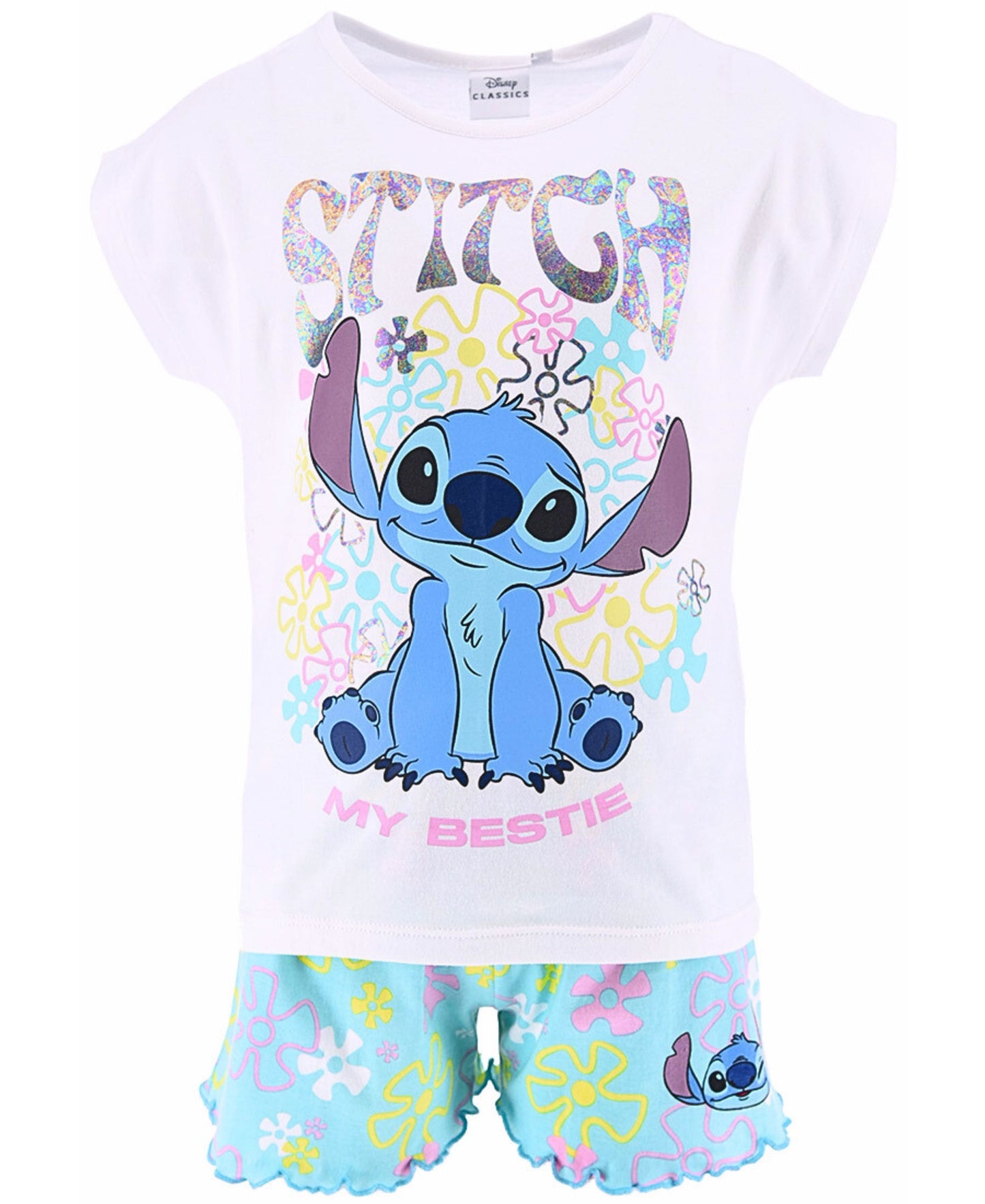 Lilo & Stitch Set T-Shirt & Shorts für Mädchen