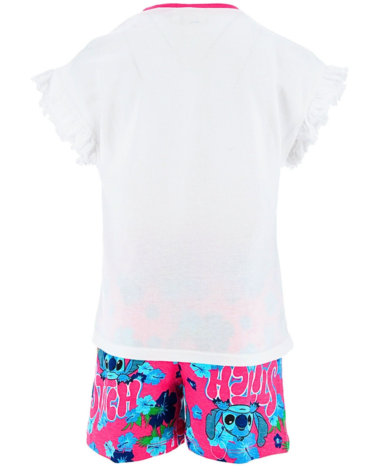 Schlafanzug kurz Lilo & Stitch - Shorty für Mädchen