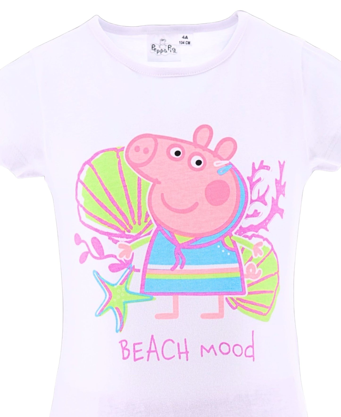 Peppa Pig Set T-Shirt & Shorts für Mädchen