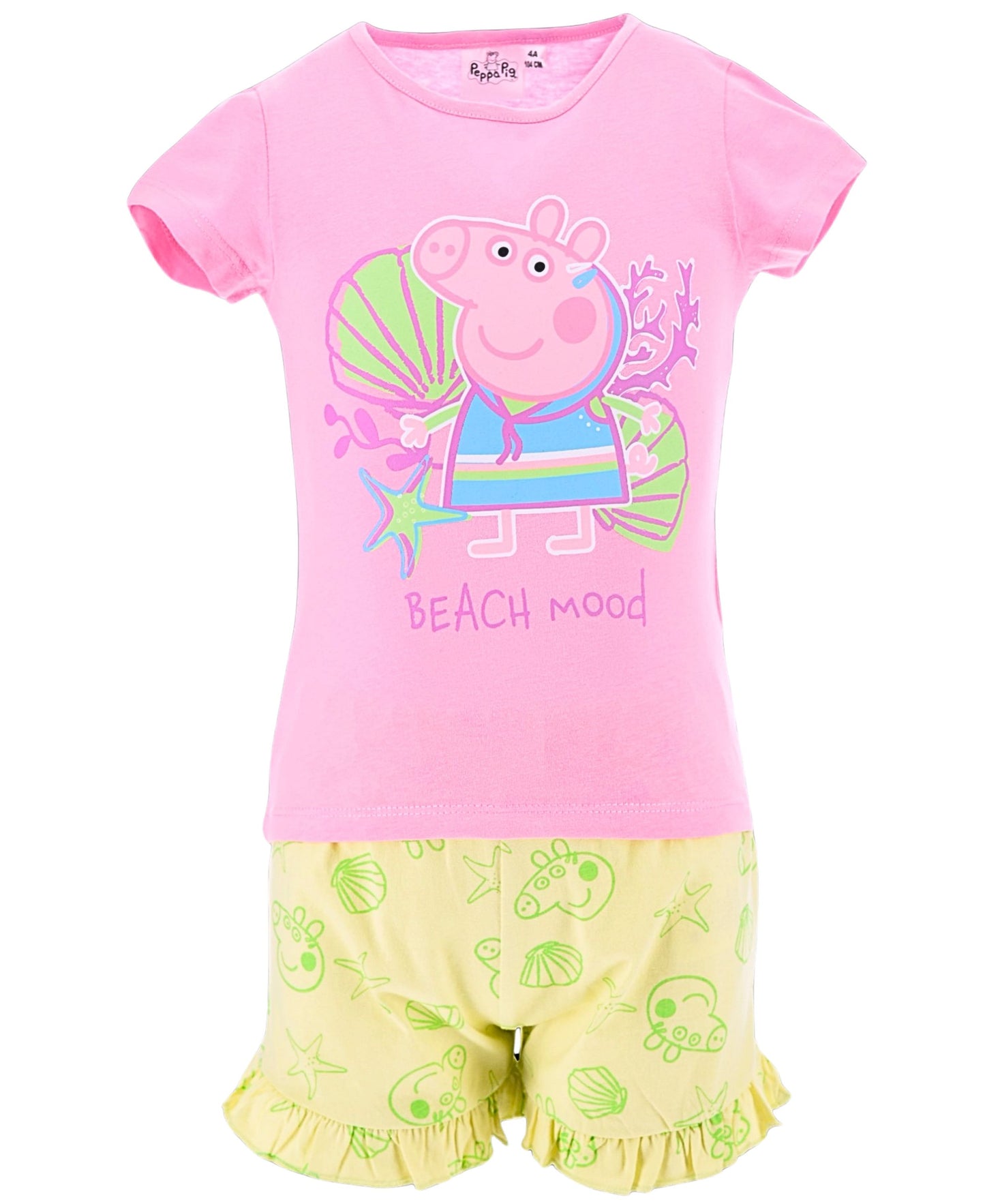 Peppa Pig Set T-Shirt & Shorts für Mädchen