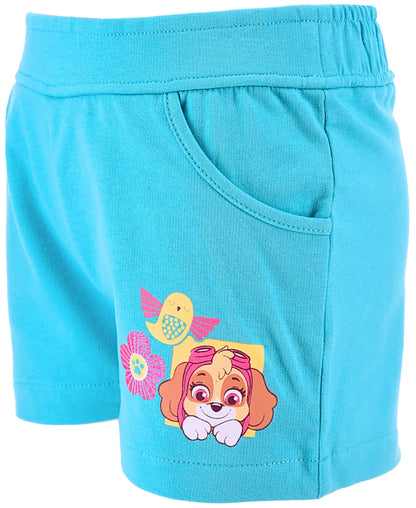 Paw Patrol Set T-Shirt & Shorts für Mädchen